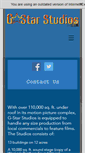 Mobile Screenshot of gstarstudios.com